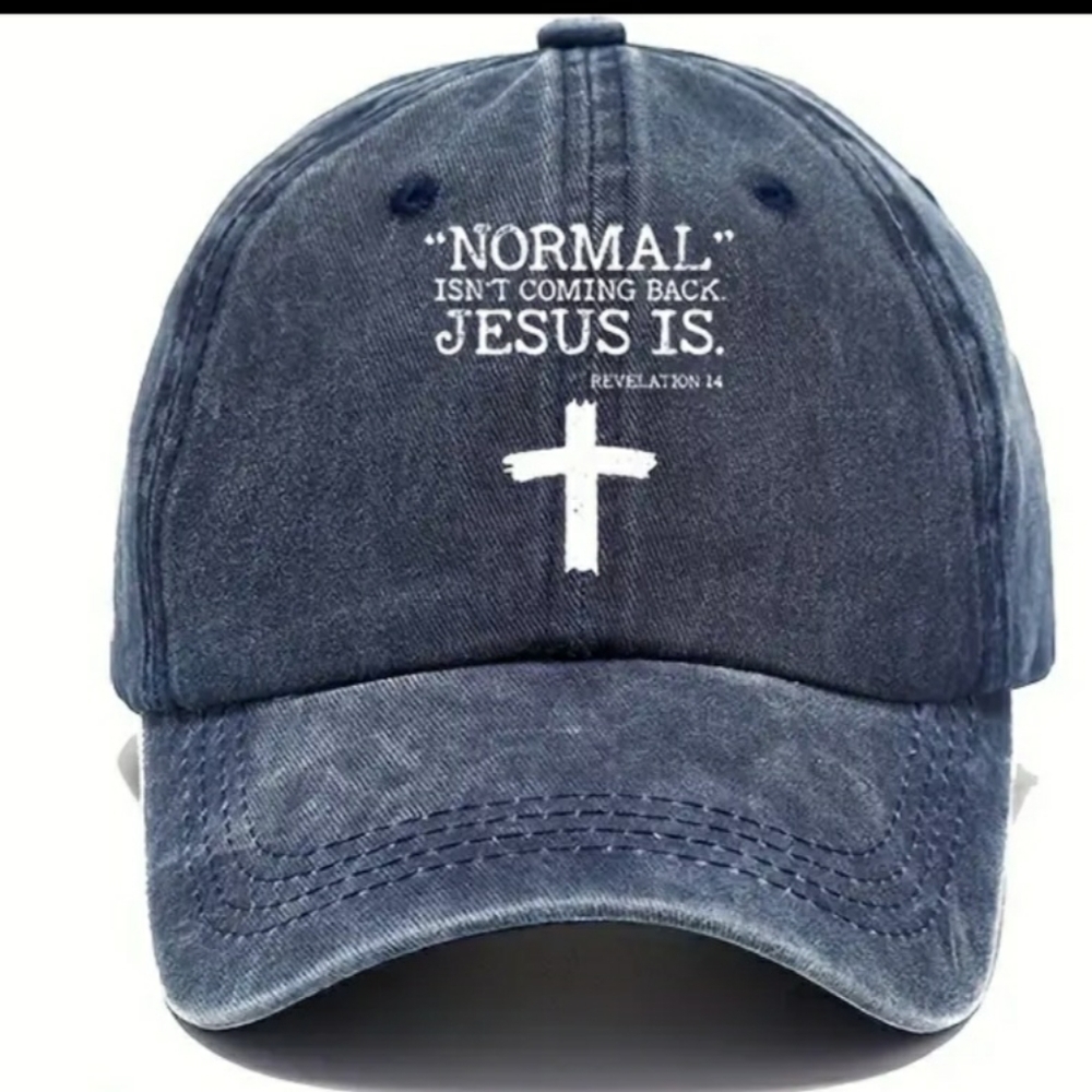 Cross Letter Baseball Caps
